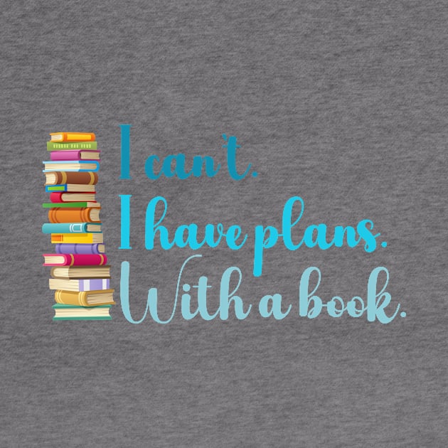 I can't.  I have plans.  With a book. by Country Otter Creations